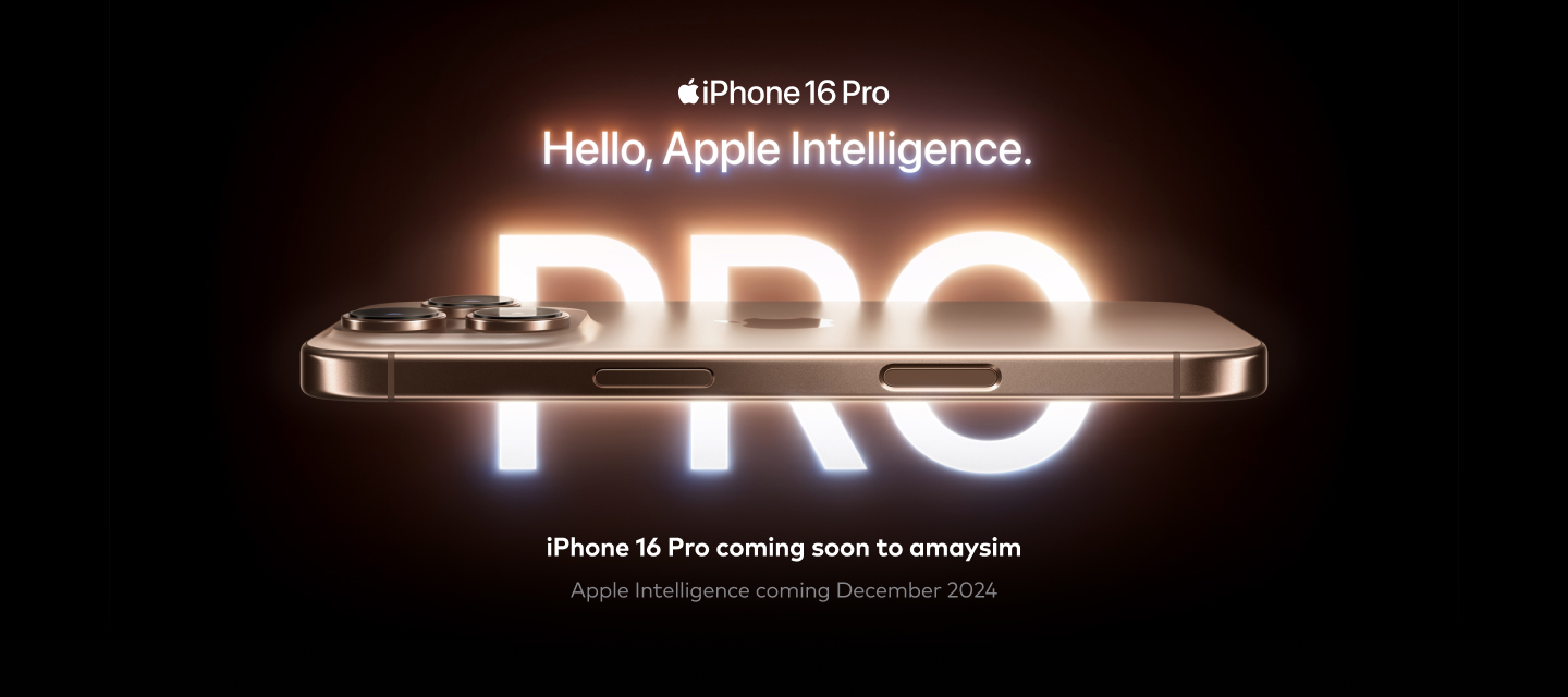 iPhone 16 Pro - Hello, Apple Intelligence