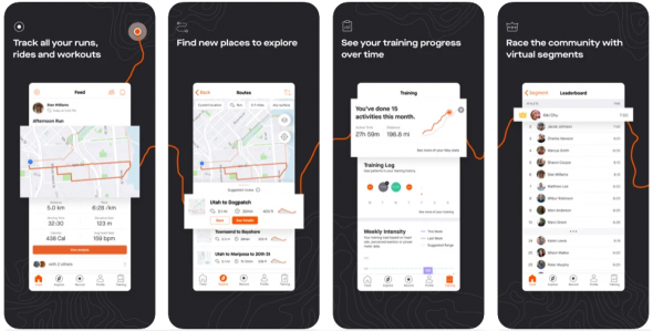 Strava Running App